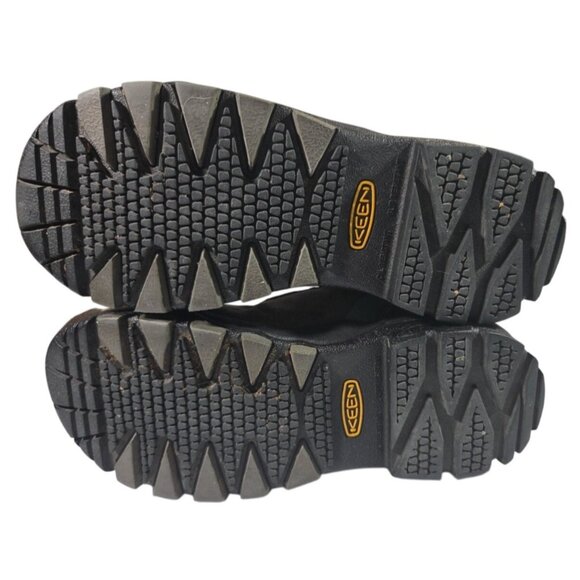 Keen Womens Salem Mid WP Steel Safety Toe Mid Work Boots Sz 7 Brown & Blue - Picture 7 of 8